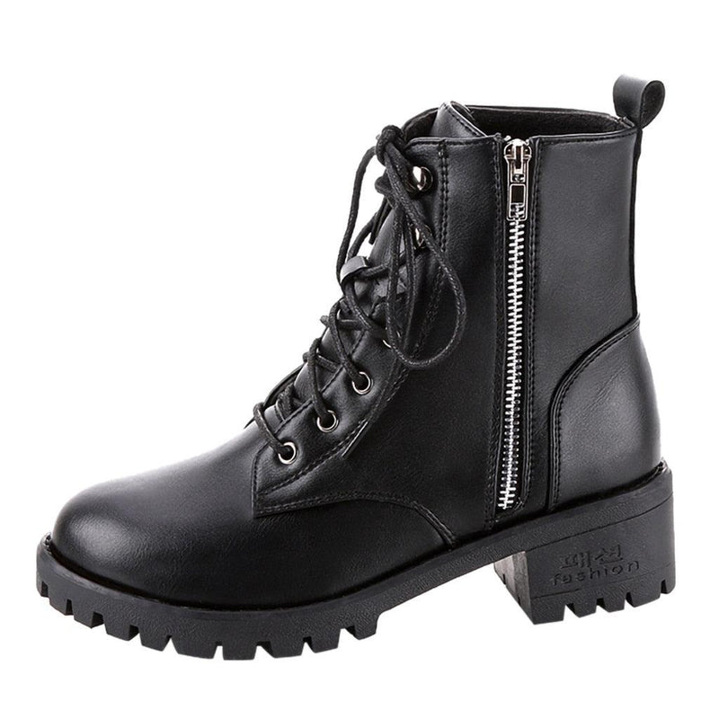 ladies vintage combat boots - MRSLM