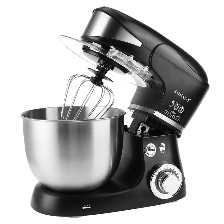 SOKANY Electric Cook Machine 5L Bowl Egg Whisk Dough Cream Blender for Kitchen - MRSLM