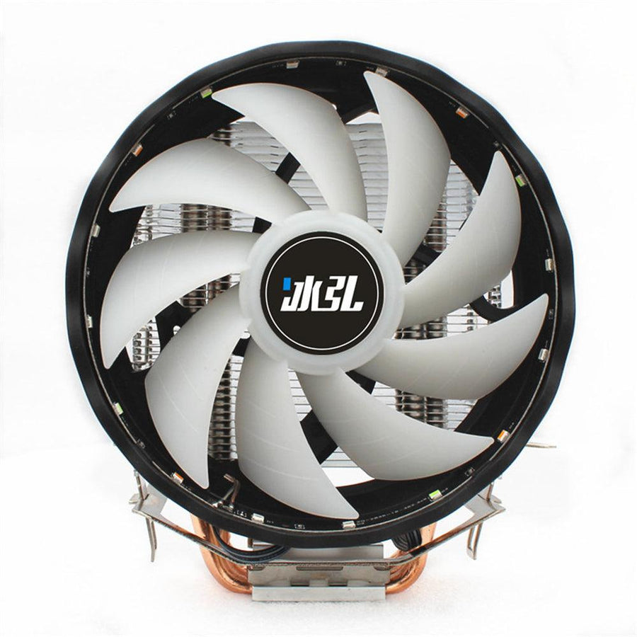 Binghong 412 CPU Cooler 4 Heatpipes 3Pin 90mm Silent 3V Cooling Fans Intel 775 115x AMD Platform CPU Radiator - MRSLM
