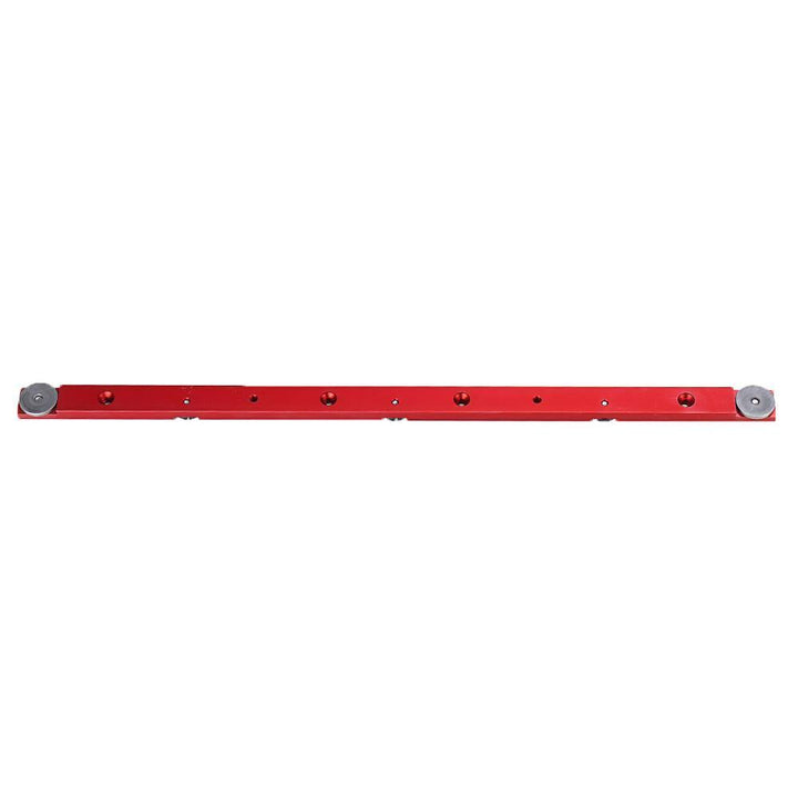 Red 300-880mm Aluminum Alloy Rail Miter Bar Slider Sliding Bar Table Saw Gauge Rod Miter Gauge for T-slot T-track Miter Track Jig Fixture Slot Router Table Woodworking Tool - MRSLM
