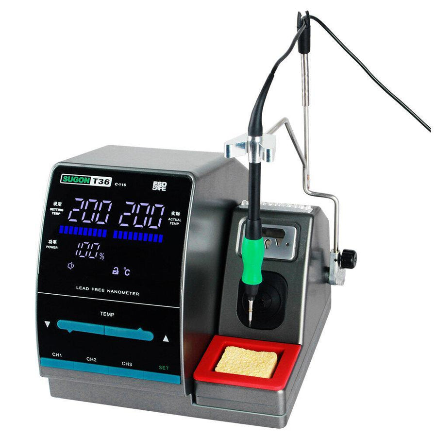 SUGON T36 85W SMD Soldering Station Lead-free 1S Rapid Heating Soldering Iron Station Tool ESD Safe - MRSLM