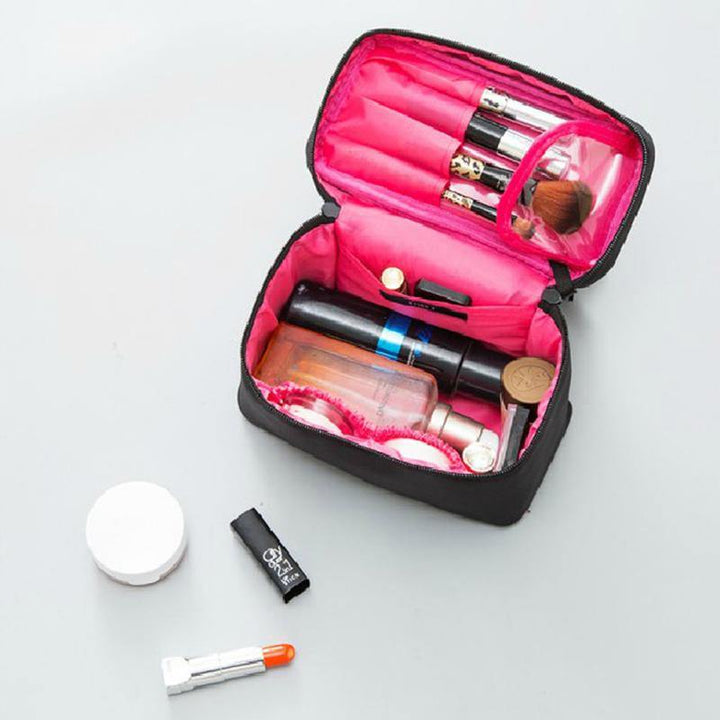 Large-Capacity Portable Makeup Brush Cosmetic Bag Travel Wash Admission Package - MRSLM