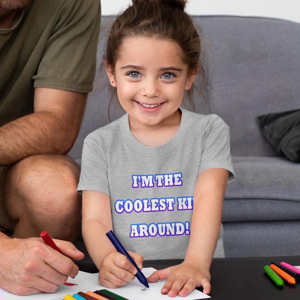 Cool Design Toddler T-Shirt - Quote Kids' T-Shirt - Best Print Tee Shirt for Toddler - MRSLM