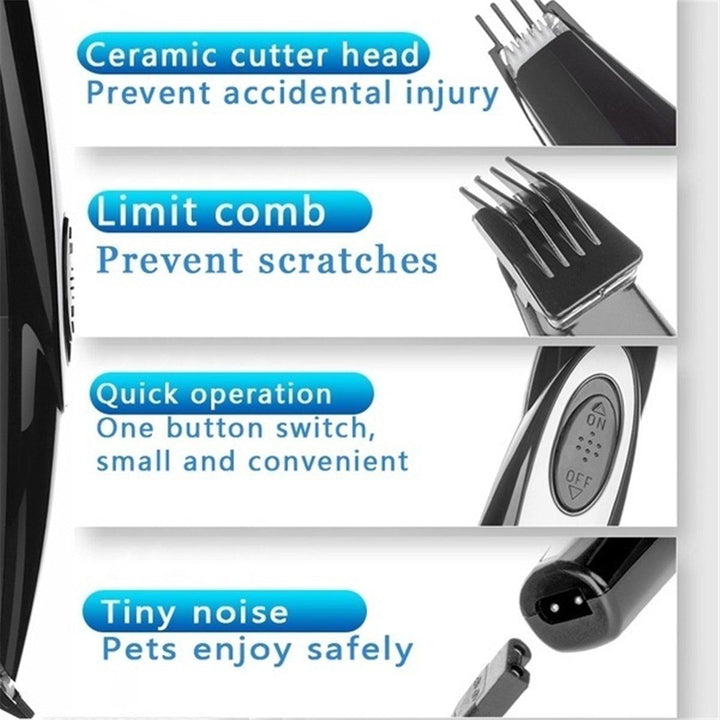 Rechargeable Pet Cat Dog Foot USB Electric Hair Trimmer - MRSLM