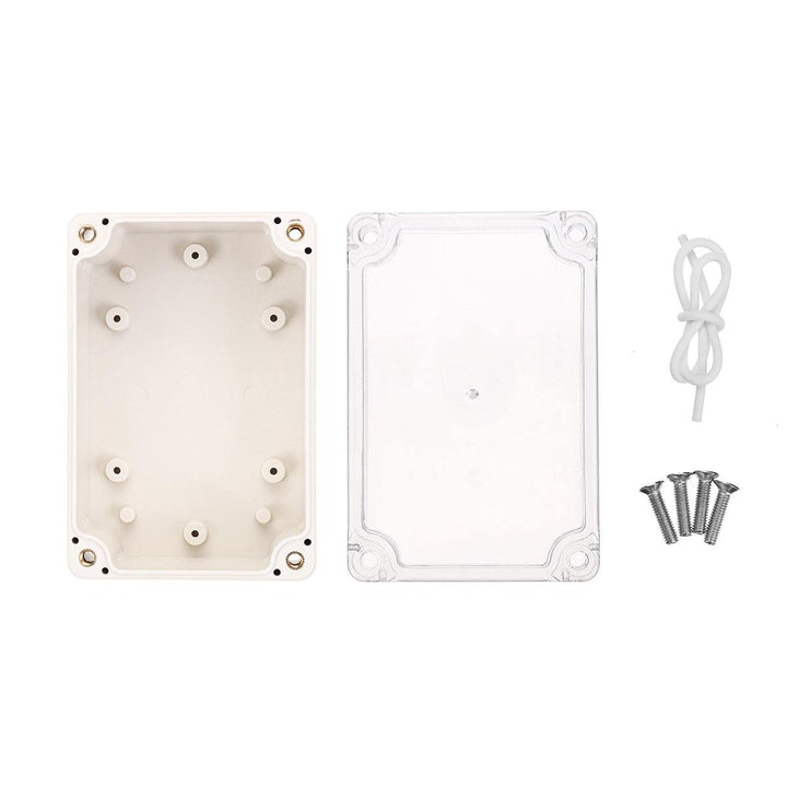 Clear Plastic Waterproof Electronic Project Box Case Enclosure Cover Electronic Project Case 100x68x50mm - MRSLM