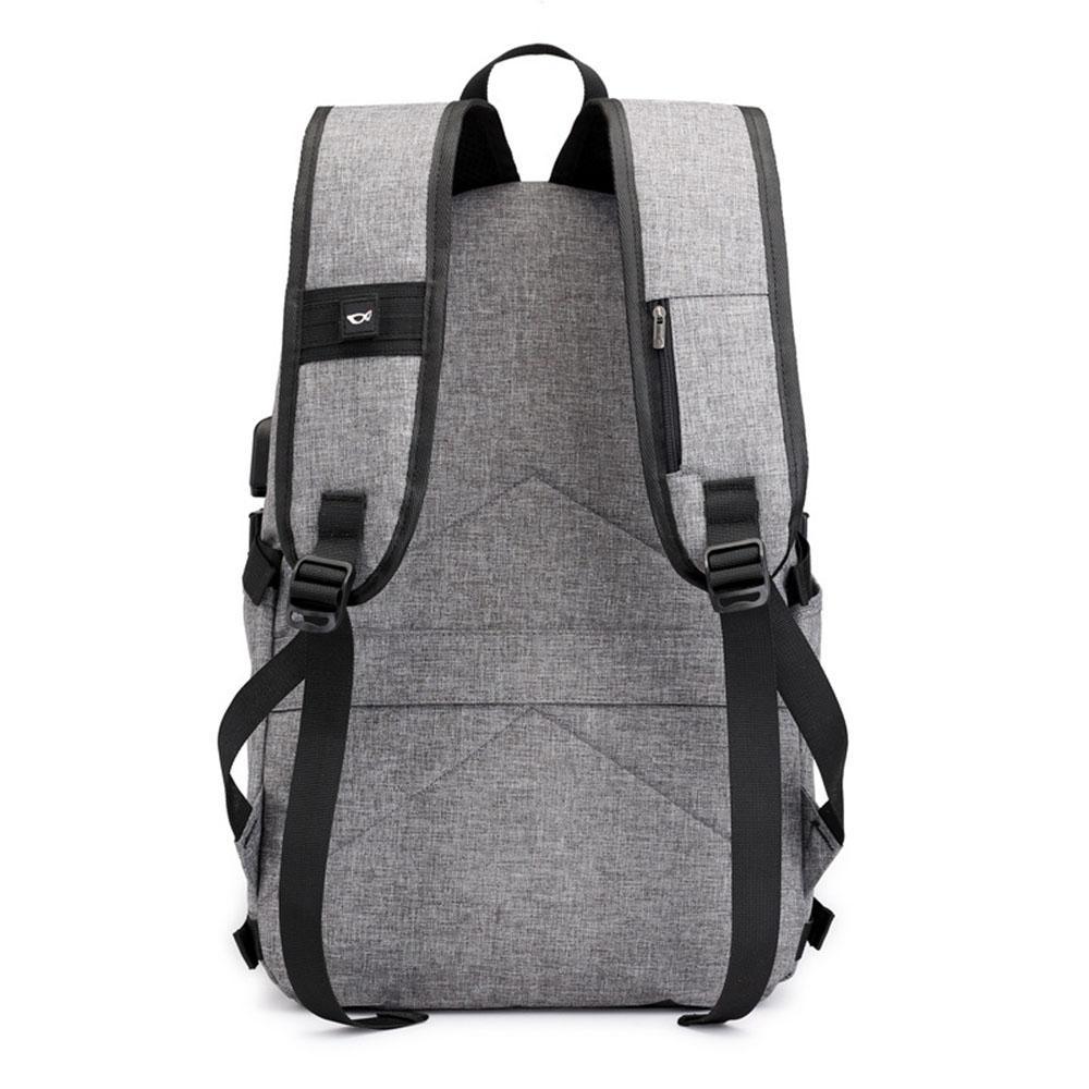 USB Charging Backpack Laptop Bag Leisure Business Backpack Multi Function Security Bag for Men/Women Schoolbag - MRSLM