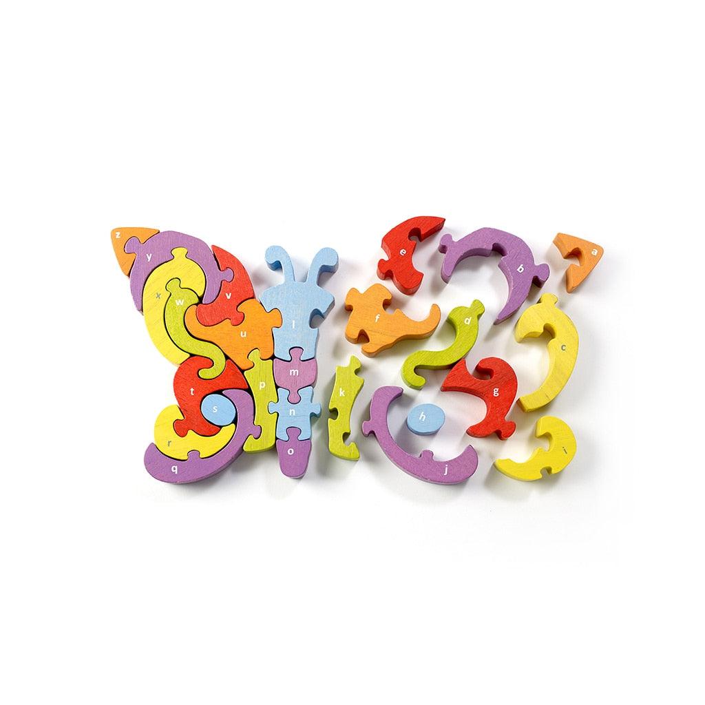 Butterfly A to Z Puzzle - MRSLM