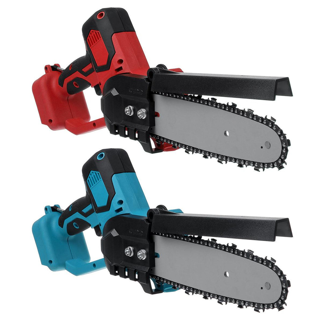 Portable Cordless Electric Chain Saw 8 Inch Chainsaw Woodworking Power Tool For Makita 18V Battery - MRSLM