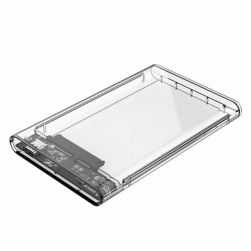 ORICO 2.5 inch Type-C to SATA3 Transparent Hard Drive Enclosure External SSD HDD Case Support UASP - MRSLM