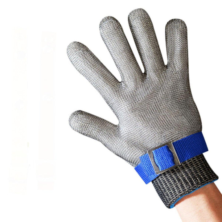Cut-proof Resistant Gloves Stainless Steel Wire Mesh Gloves for Carpentry Butcher Tailor Operation Gloves Anti Cutting - MRSLM