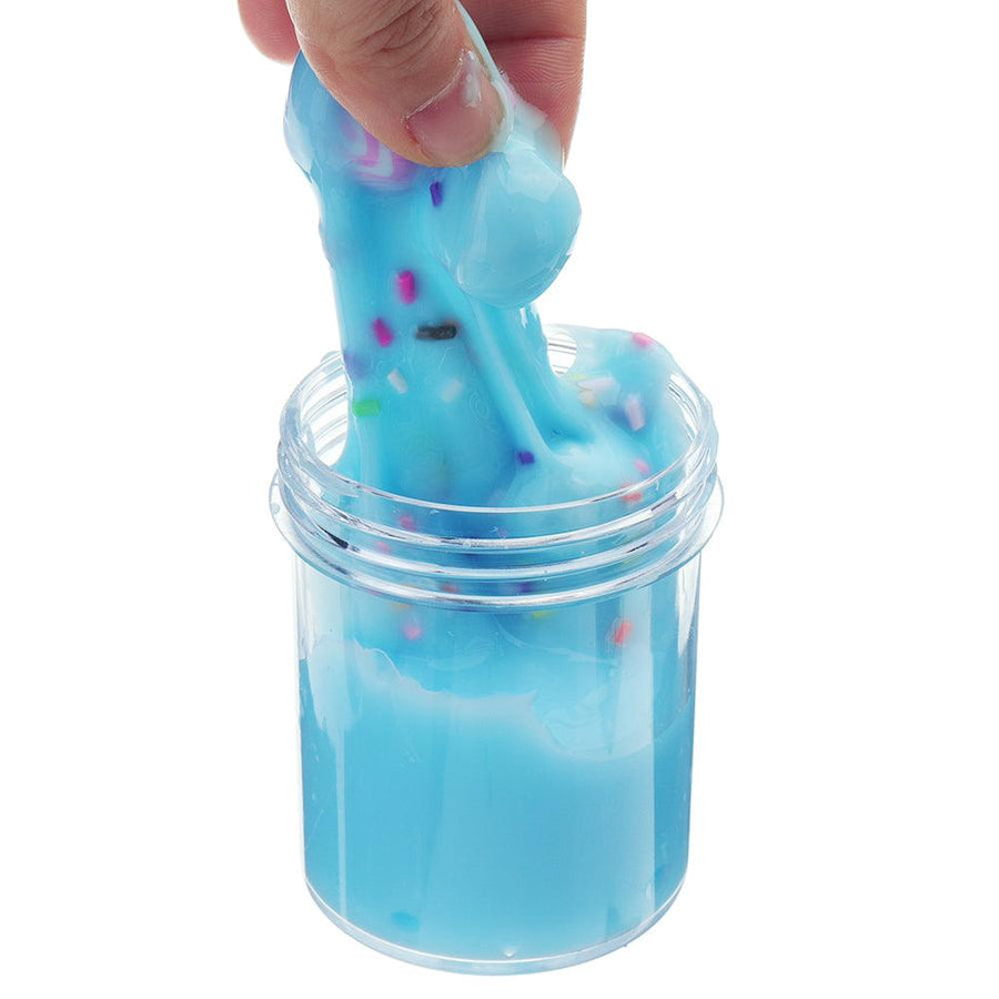 120ML Puff Slime Lollipop Cotton Mud DIY Gift Toy Stress Reliever - MRSLM