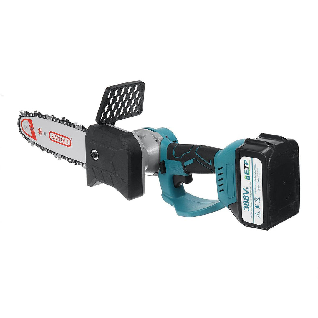 1500W 8inch Cordless Electric Chain Saw Brushless Motor Power Tools Rechargeable Lithium Battery - MRSLM
