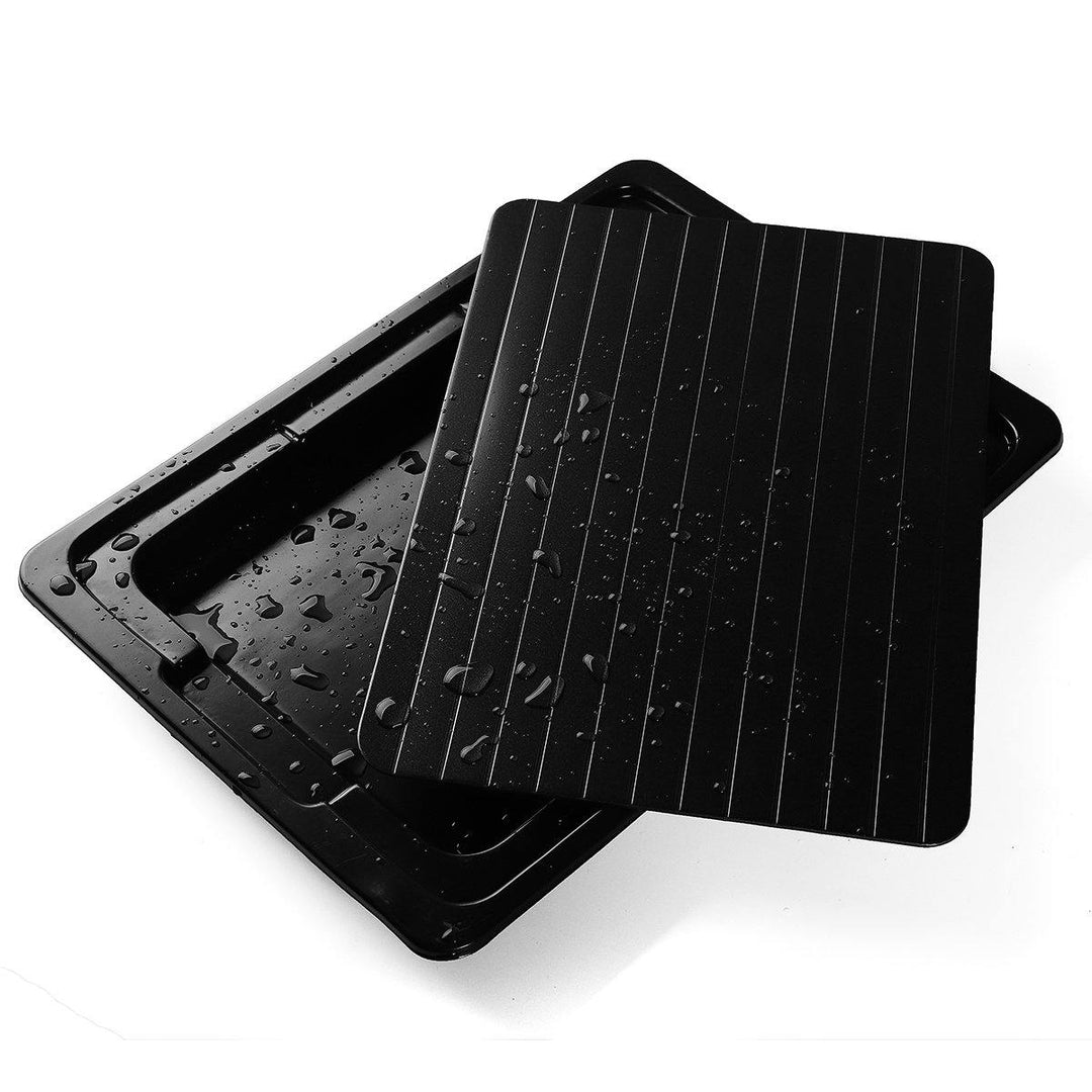 Defrosting Tray Thawing Plate Frozen Food Faster and Safer Way to Defrost Meat or Frozen Food Plate - MRSLM