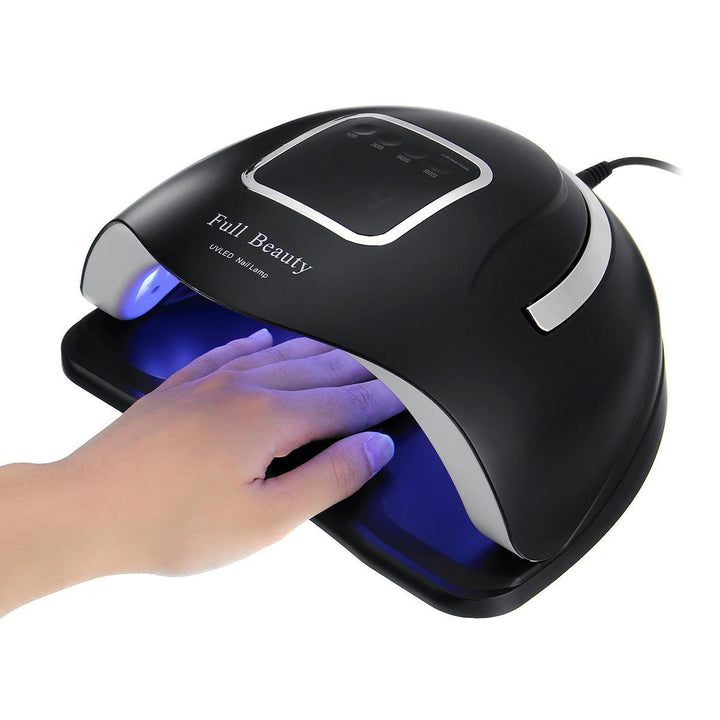 250W LED Nail Dryer UV Lamp Gel Nail Polish Fast Curing Light Timer Sensor Manicure Machine - MRSLM