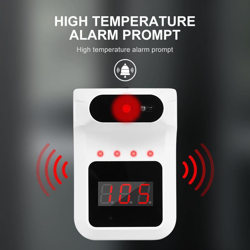 Wall-mounted Thermometer Alarm Thermometer (White) - MRSLM