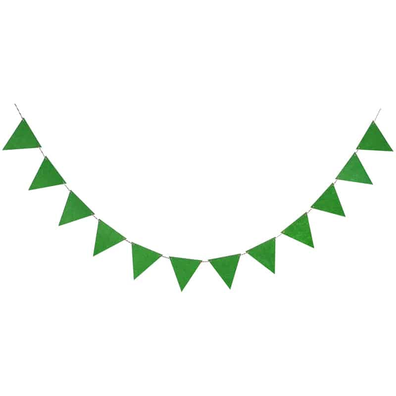 Fabric Flag Garland for Party