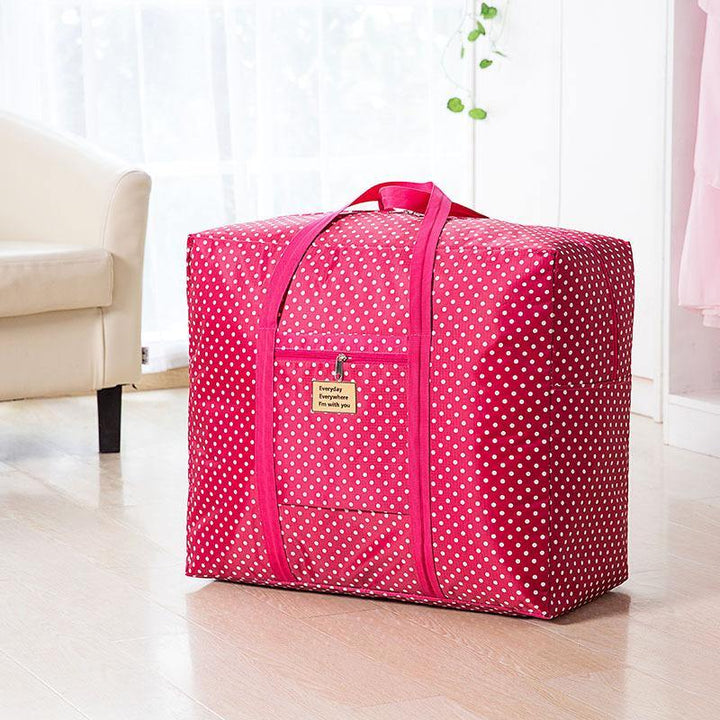 Thicken Large Quilt Bag Oxford Clothes Storage Bag Storage Luggage Bag Clothing Travel Moving Sorting - MRSLM