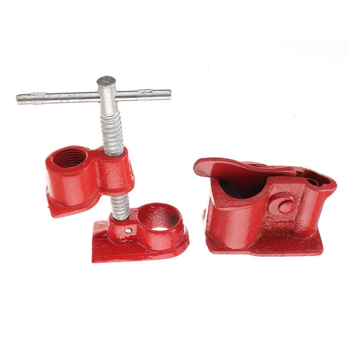 1/2Inch 3/4Inch Wood Gluing Pipe Clamp Set Heavy Duty PRO Woodworking Cast Iron - MRSLM