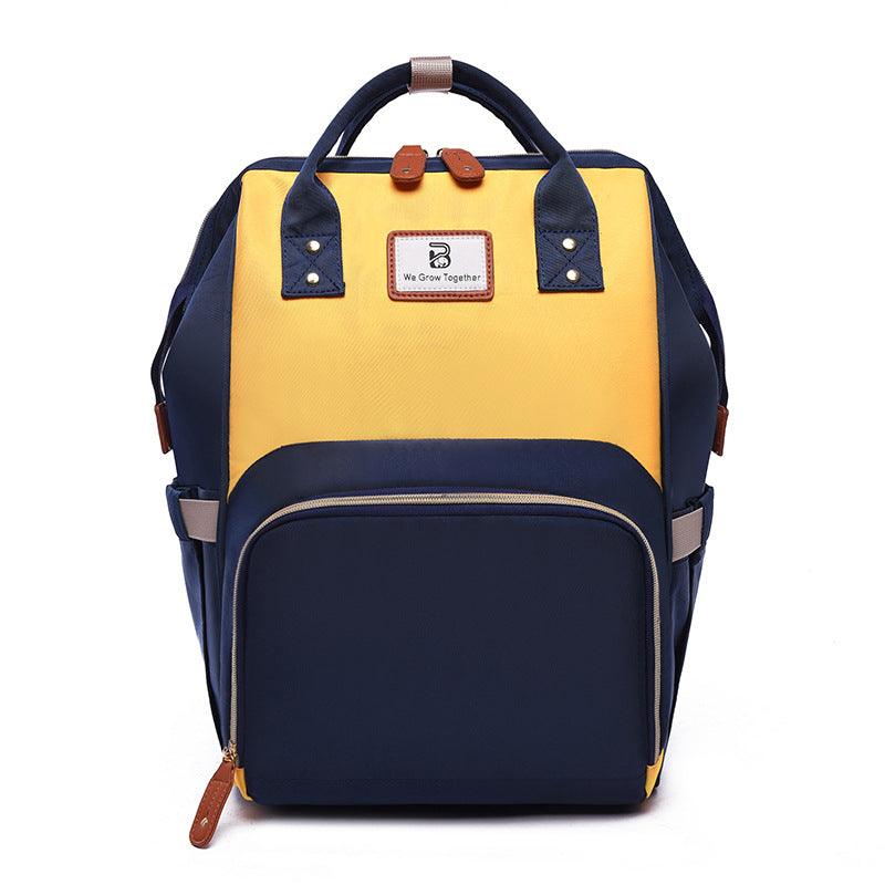large capacity diaper backpack, view 2 - MRSLM