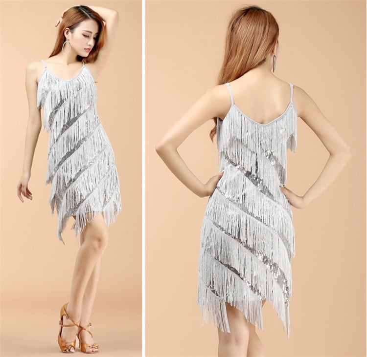 sequined retro dress, view 10 - MRSLM