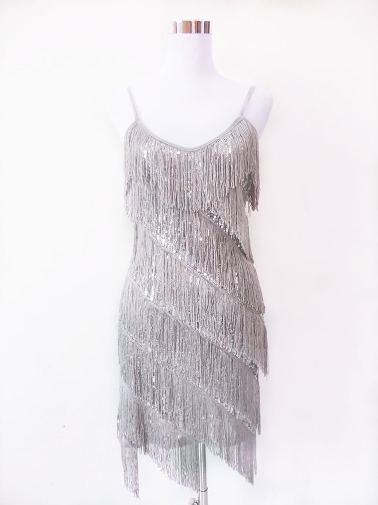 sequined retro dress, view 3 - MRSLM
