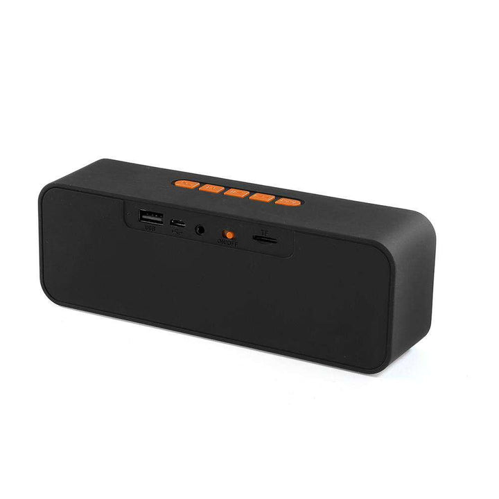 Portable Wireless bluetooth Speaker Soundbar Subwoofer Stereo TF Card TWS Outdoor Speaker with Mic - MRSLM