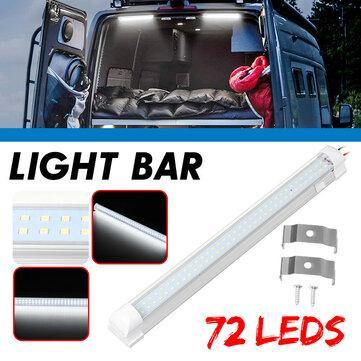 12-24V 6W LED Interior Rigid Strip Light Roof Ceiling Lamp RV Camper Trailer Caravan Van Camping - MRSLM