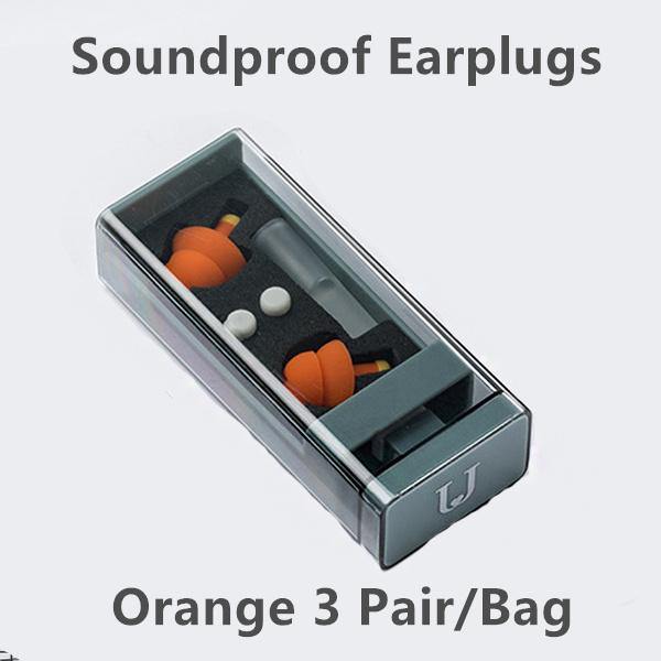 Soundproof Earplugs for Sleep Noise Reduction Light Soft Silicone Sleeping Foam Travel Sleep Earplugs - MRSLM