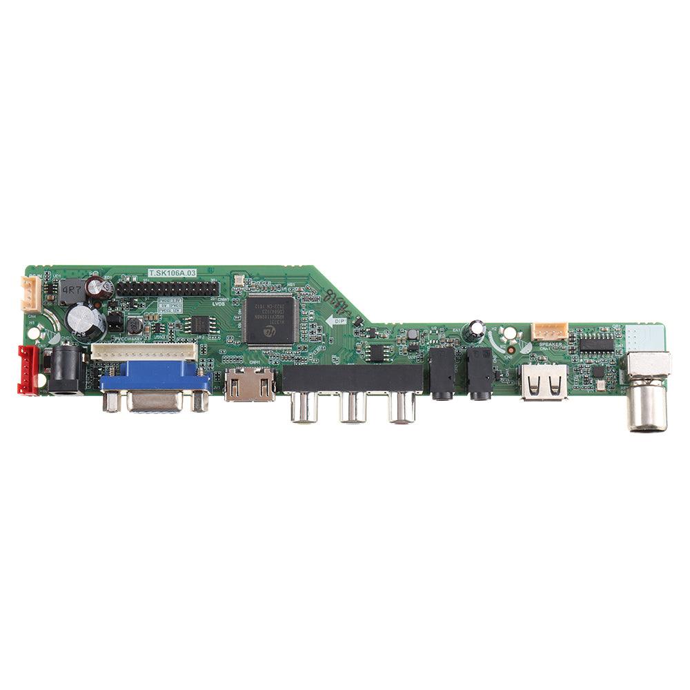 Geekcreit® T.SK106A.03 T.SK105A.03 Universal LCD TV Controller Driver Board PC/VGA/HD/USB Interface - MRSLM