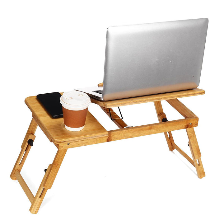 Adjustable Portable Laptop Stand Table Tray for Sofa Bed Notebook Desk - MRSLM