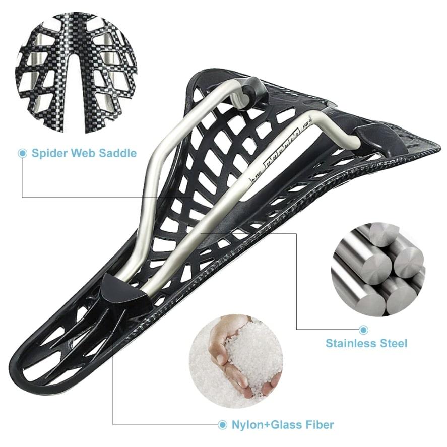 Bike Seat with Built-In Saddle Suspension - MRSLM