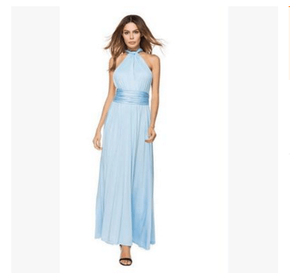 Convertible boho maxi dress, view 3 - MRSLM