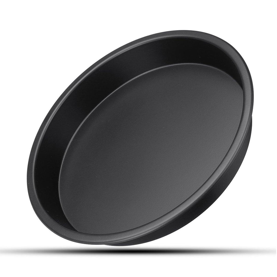8 Inch Non-stick Pizza Pan Tray Plate Round Carbon Steel Fit for 4.2-6.8QT Air Fryer - MRSLM