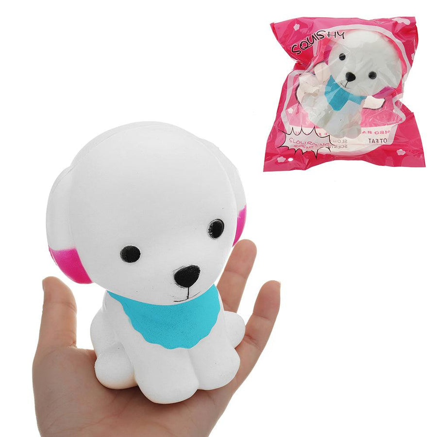 Teddy Cartoon Puppy Squishy 12.5*9.5CM Slow Rising With Packaging Collection Gift Soft Toy - MRSLM