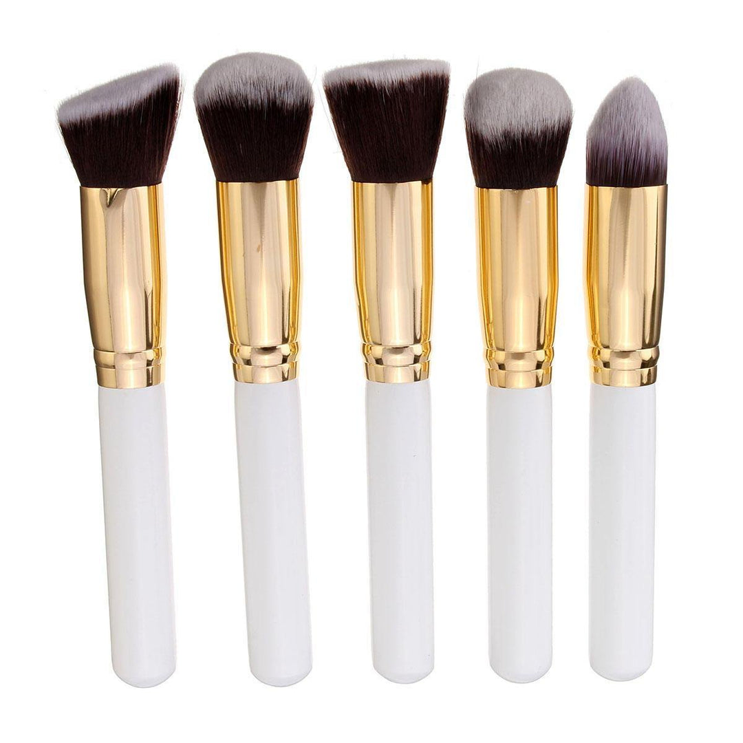 10Pcs Makeup Brushes Kit Set Blush Face Foundation Powder Cosmetic Brush Professional - MRSLM