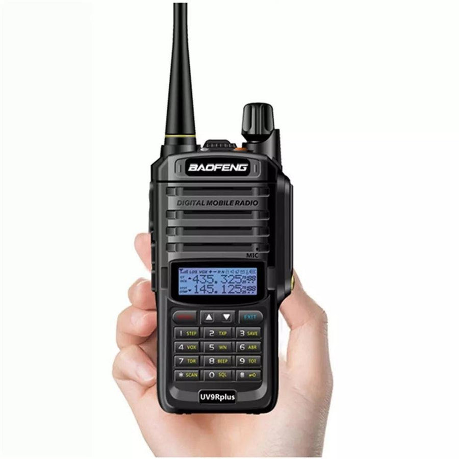 2Pcs Baofeng UV-9R Plus 10W Upgrade Version Two Way Radio VHF UHF Walkie Talkie for CB Ham US Plug - MRSLM