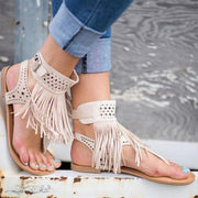 Boho gladiator sandals, view 3 - MRSLM