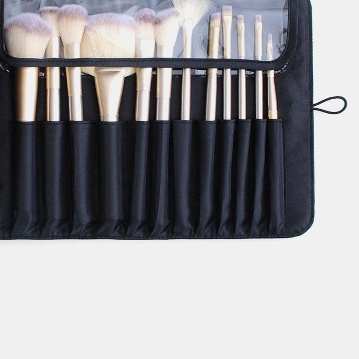 Women Travel Solid Brush Storage Bag Makeup Bag - MRSLM