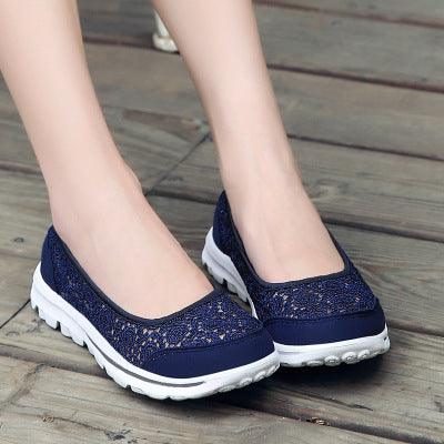 Old Beijing cloth shoes female one pedal - MRSLM