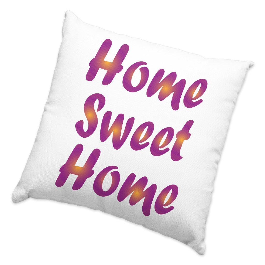 Home Sweet Home Square Pillow Cases - Best Design Pillow Covers - Printed Pillowcases - MRSLM