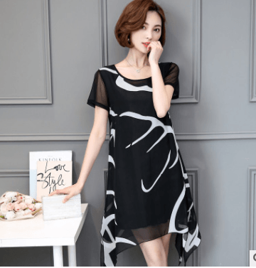 Wide Loose Casual Dress