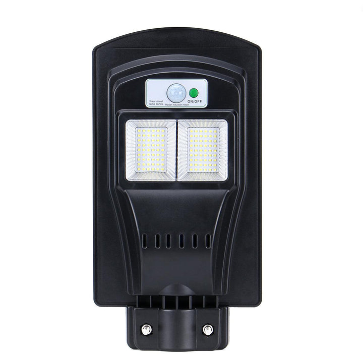 200W 400W 750W LED Solar Street Light Motion Sensor Radar Induction Wall Lamp + Remote Control (D) - MRSLM