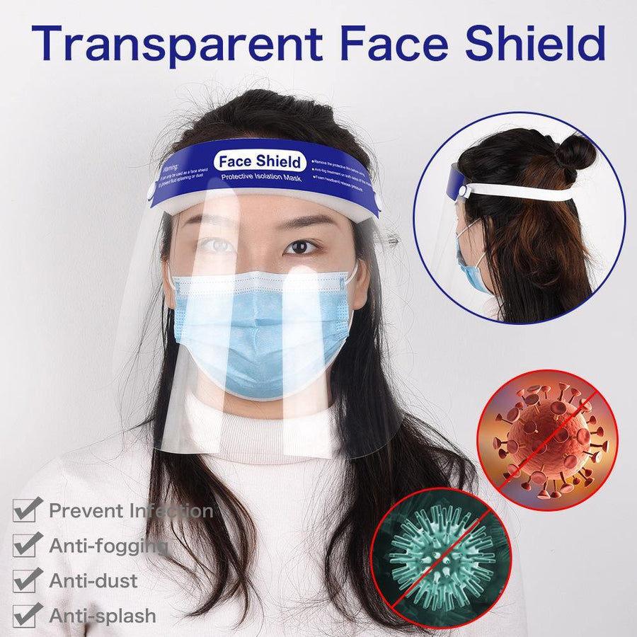 HD Transparent PET Protective Mask - MRSLM
