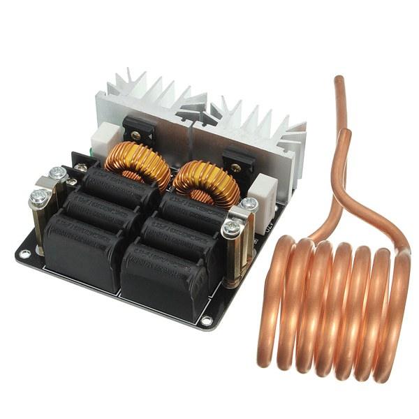 Geekcreit® Low ZVS 12-48V 20A 1000W High Frequency Induction Heating Machine Module - MRSLM