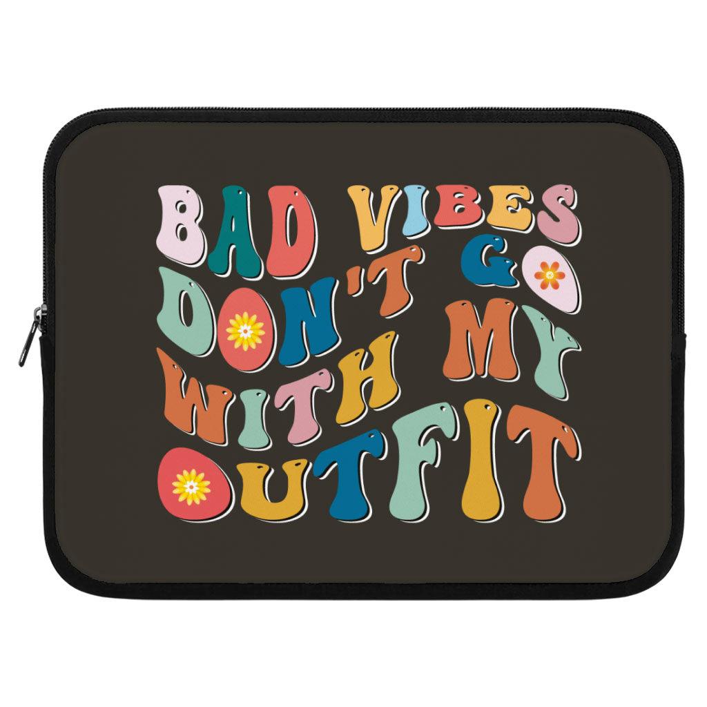 Bad Vibes iPad Sleeve - Cool Design Tablet Sleeve - Themed Carrying Case - MRSLM