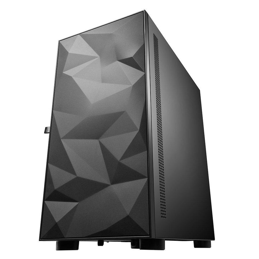 DarkFlash DLM21 Gaming Computer Case ATX/M-ATX/ITX Supported Tempered Glass Door Opening Air Inlet Black - MRSLM