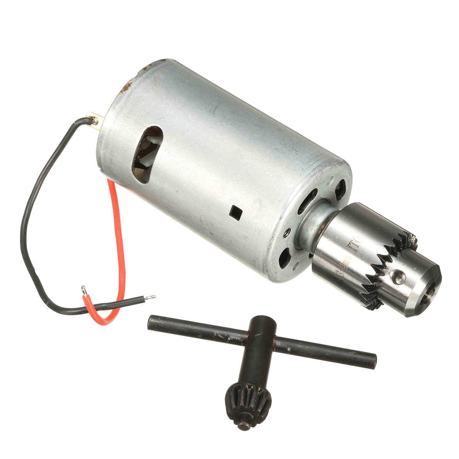 DC 12V-24V 555 Motor For DIY Electric Hand Drill With JT0 Chuck - MRSLM