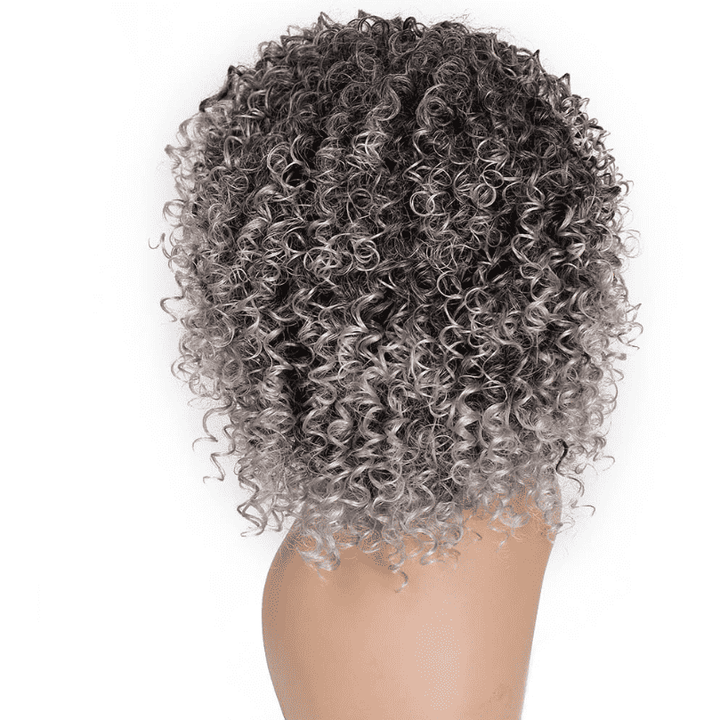 European beauty wig headgear (Gray) - MRSLM