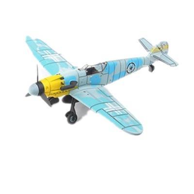 4D Model Plastic Aircraft Assemble Plane Toy 1/48 Supermarine Spitfire Fighter 18*22CM - MRSLM