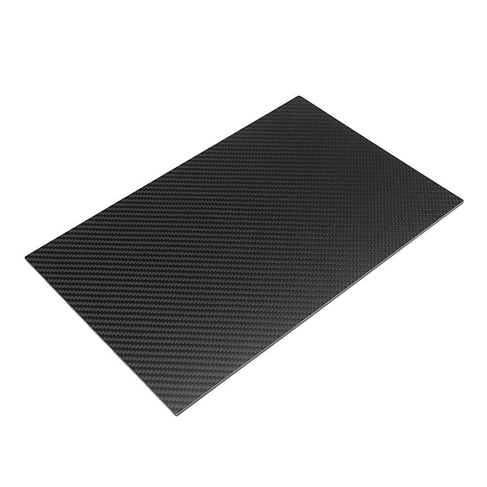 200X300mm 3K Carbon Fiber Board Carbon Fiber Plate Twill Weave Matte Panel Sheet 0.5-5mm Thickness - MRSLM